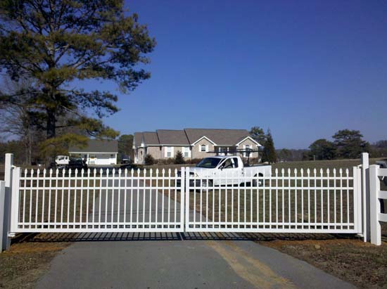 a photo of this fence